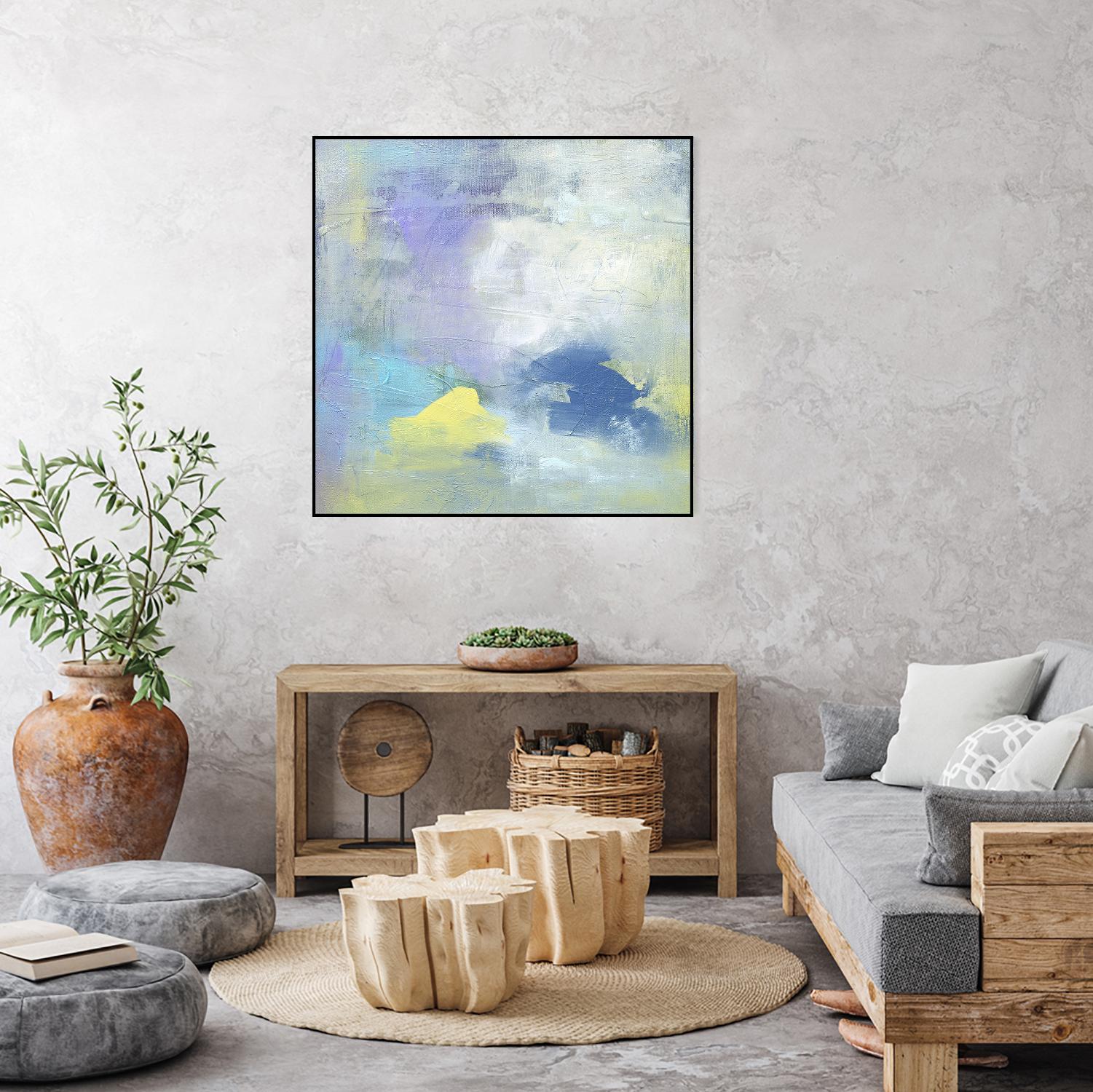 Zest & Jam I by Julia Contacessi on GIANT ART - blue abstract