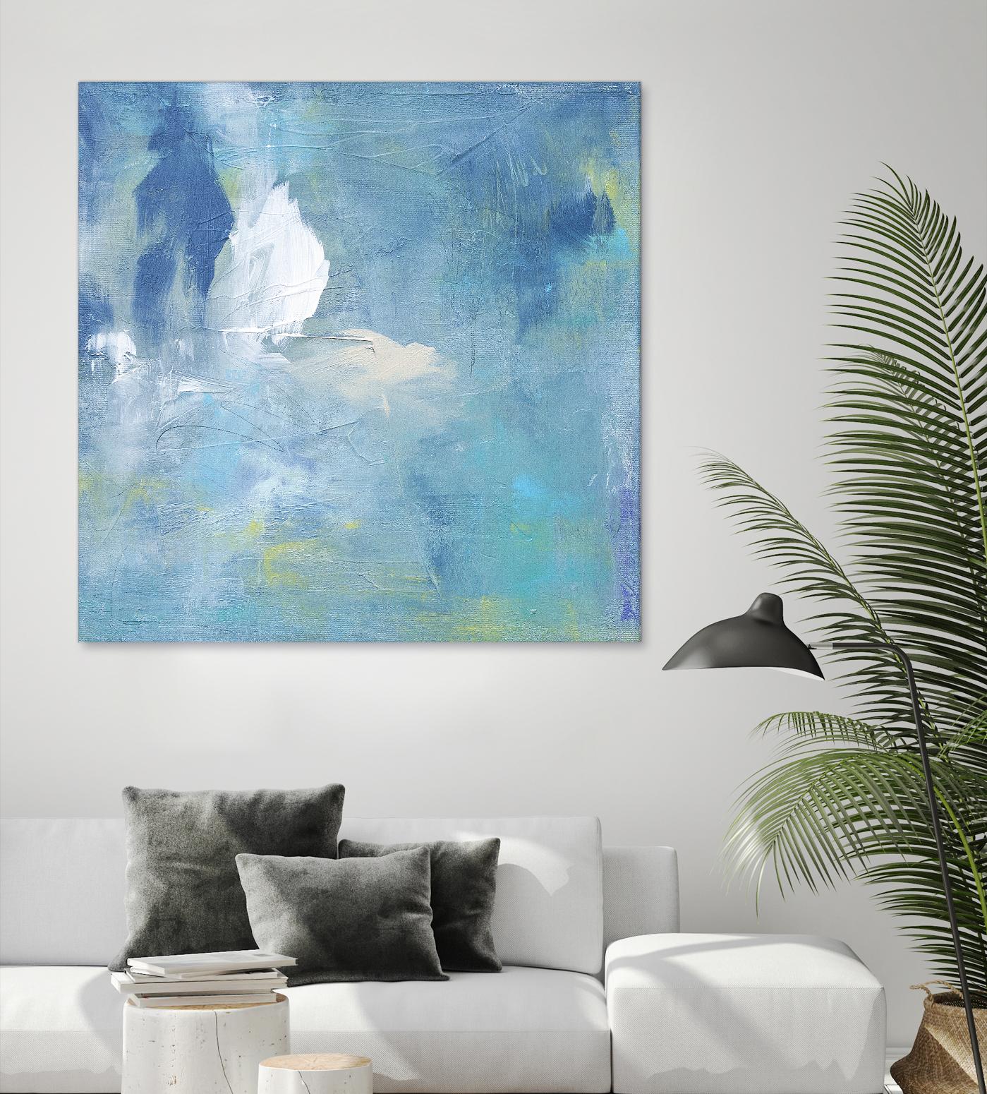 Zest & Jam III by Julia Contacessi on GIANT ART - blue abstract