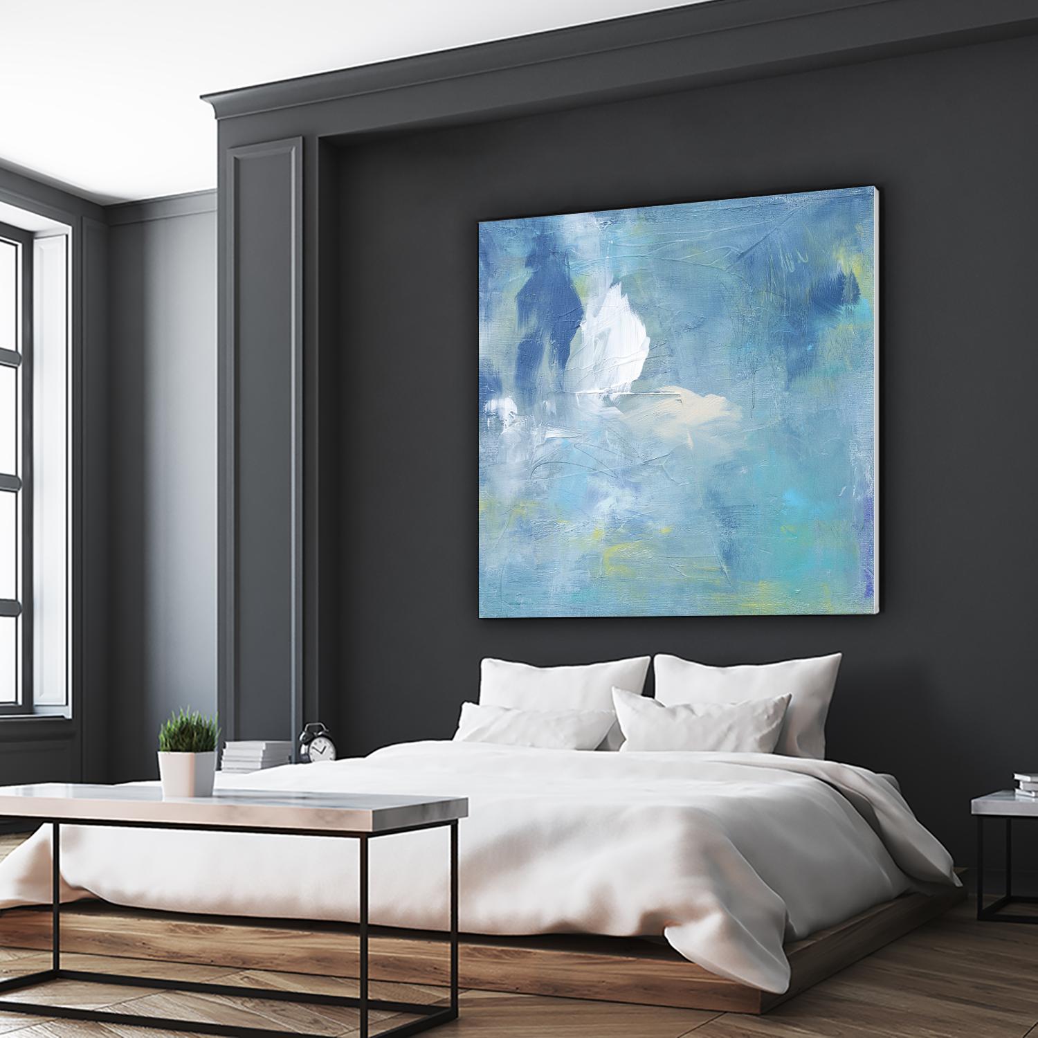 Zest & Jam III by Julia Contacessi on GIANT ART - blue abstract