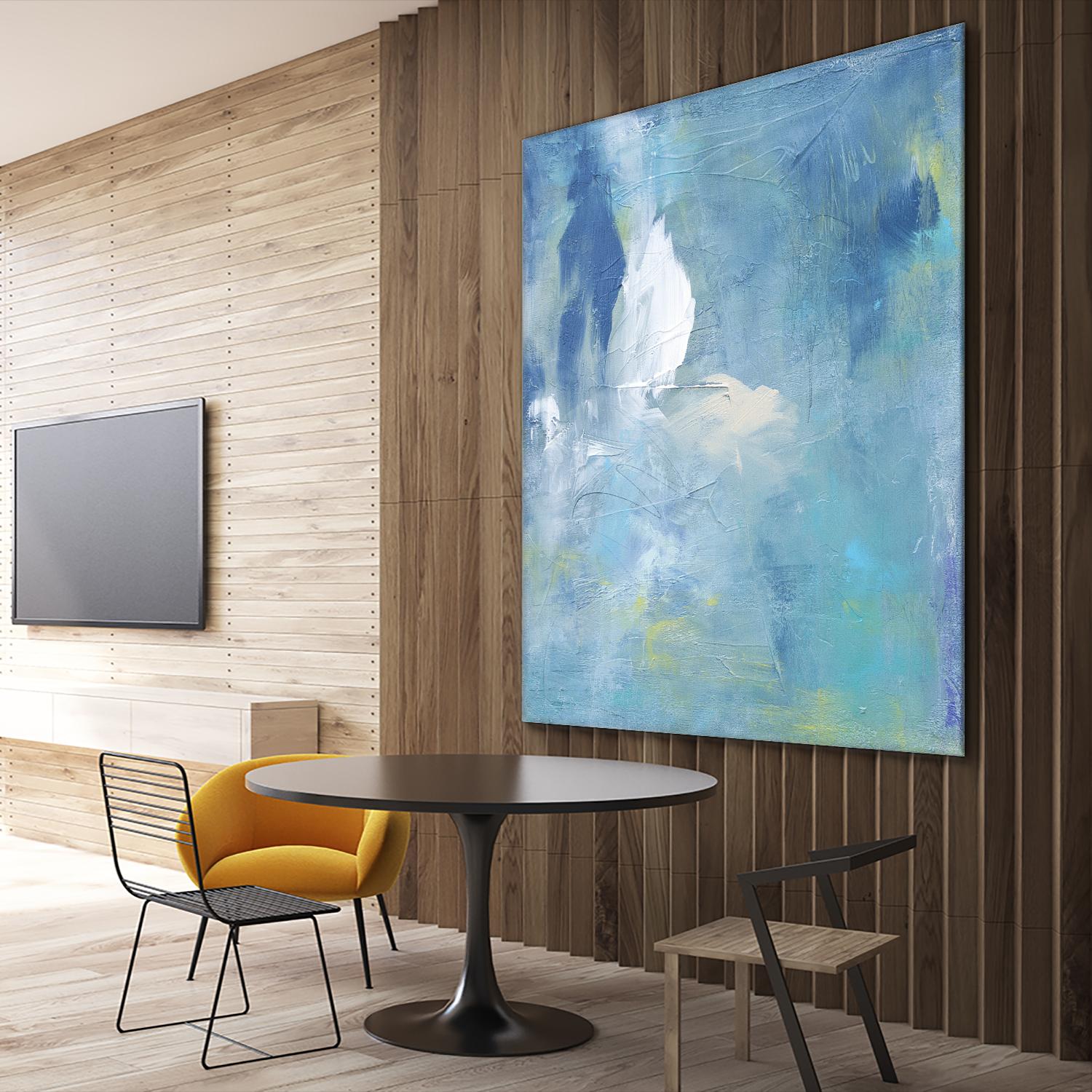 Zest & Jam III by Julia Contacessi on GIANT ART - blue abstract