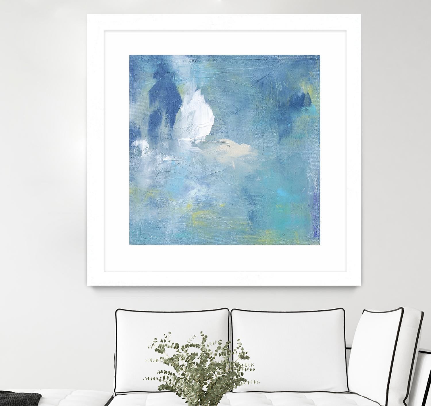 Zest & Jam III by Julia Contacessi on GIANT ART - blue abstract