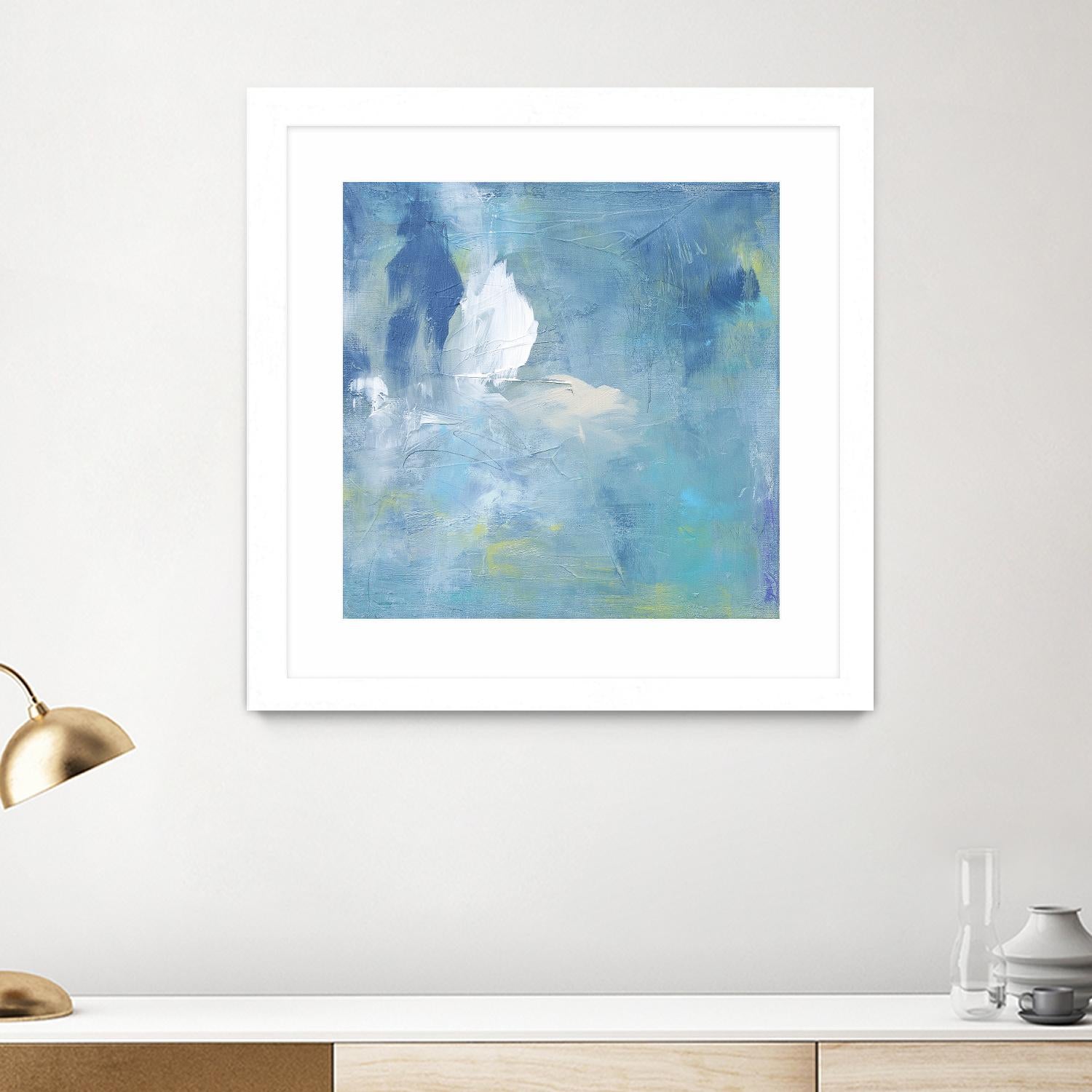 Zest & Jam III by Julia Contacessi on GIANT ART - blue abstract