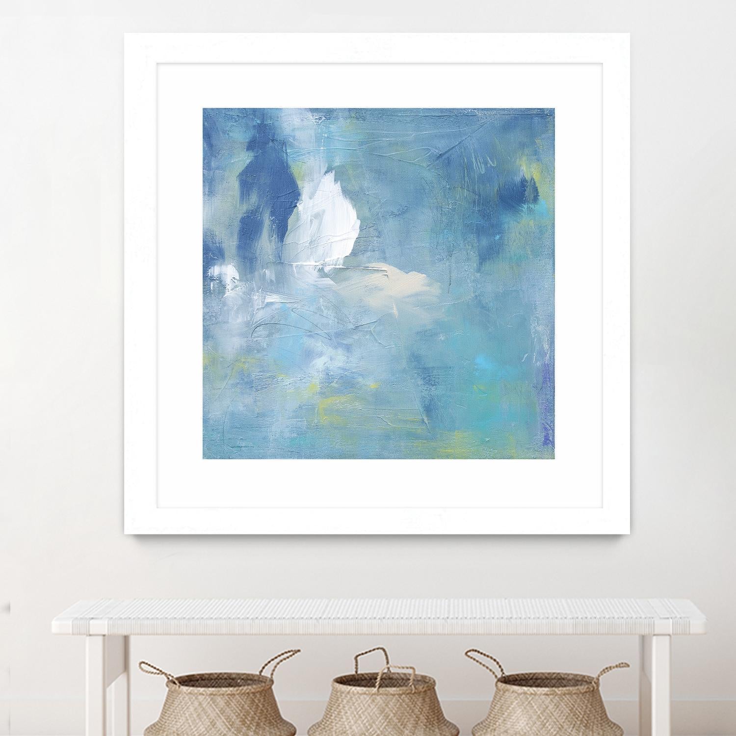Zest & Jam III by Julia Contacessi on GIANT ART - blue abstract