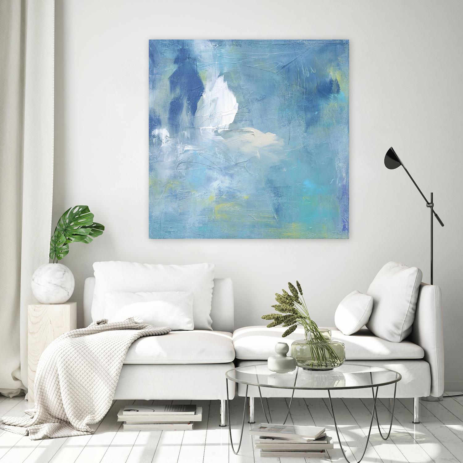 Zest & Jam III by Julia Contacessi on GIANT ART - blue abstract