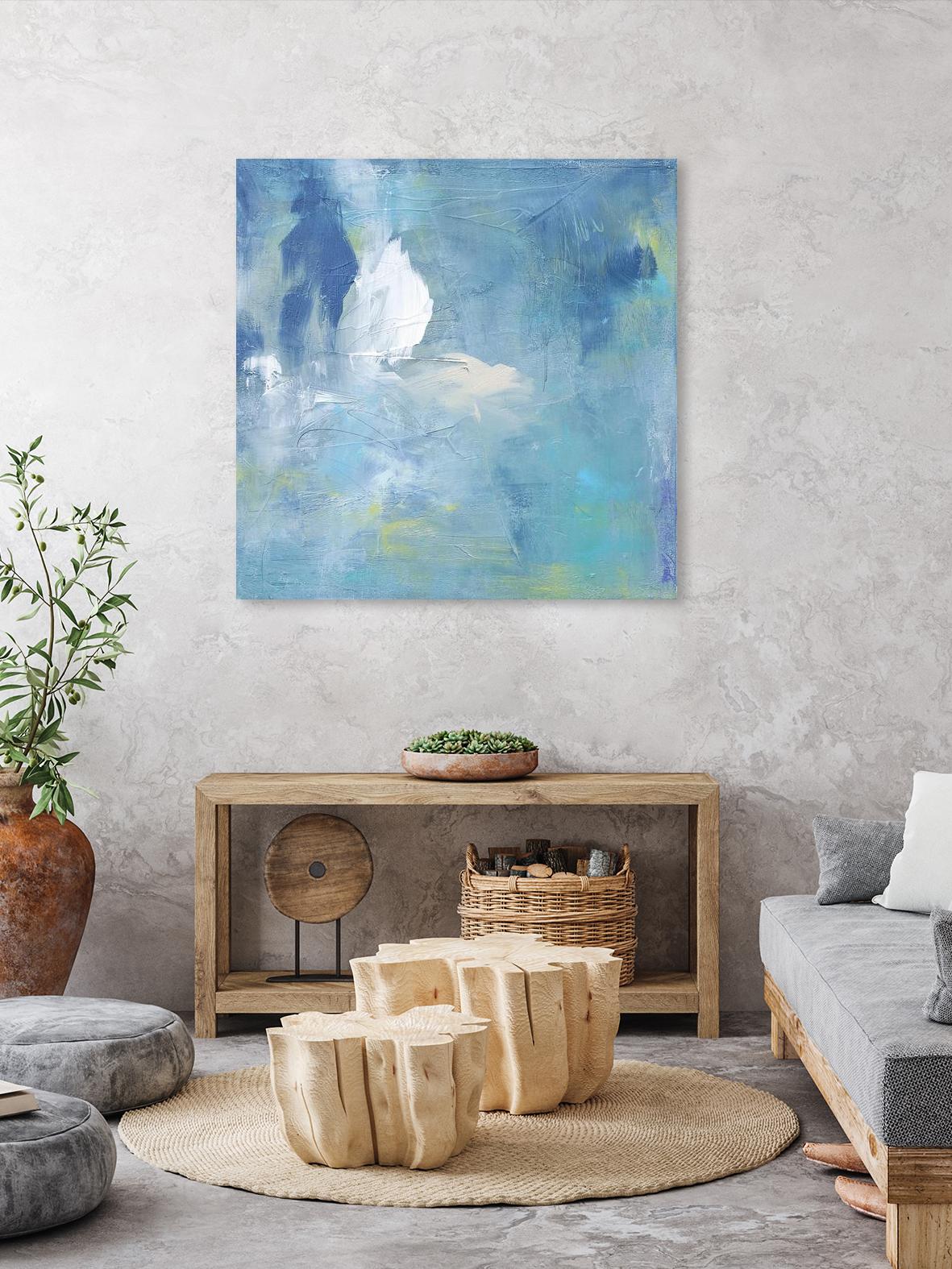 Zest & Jam III by Julia Contacessi on GIANT ART - blue abstract