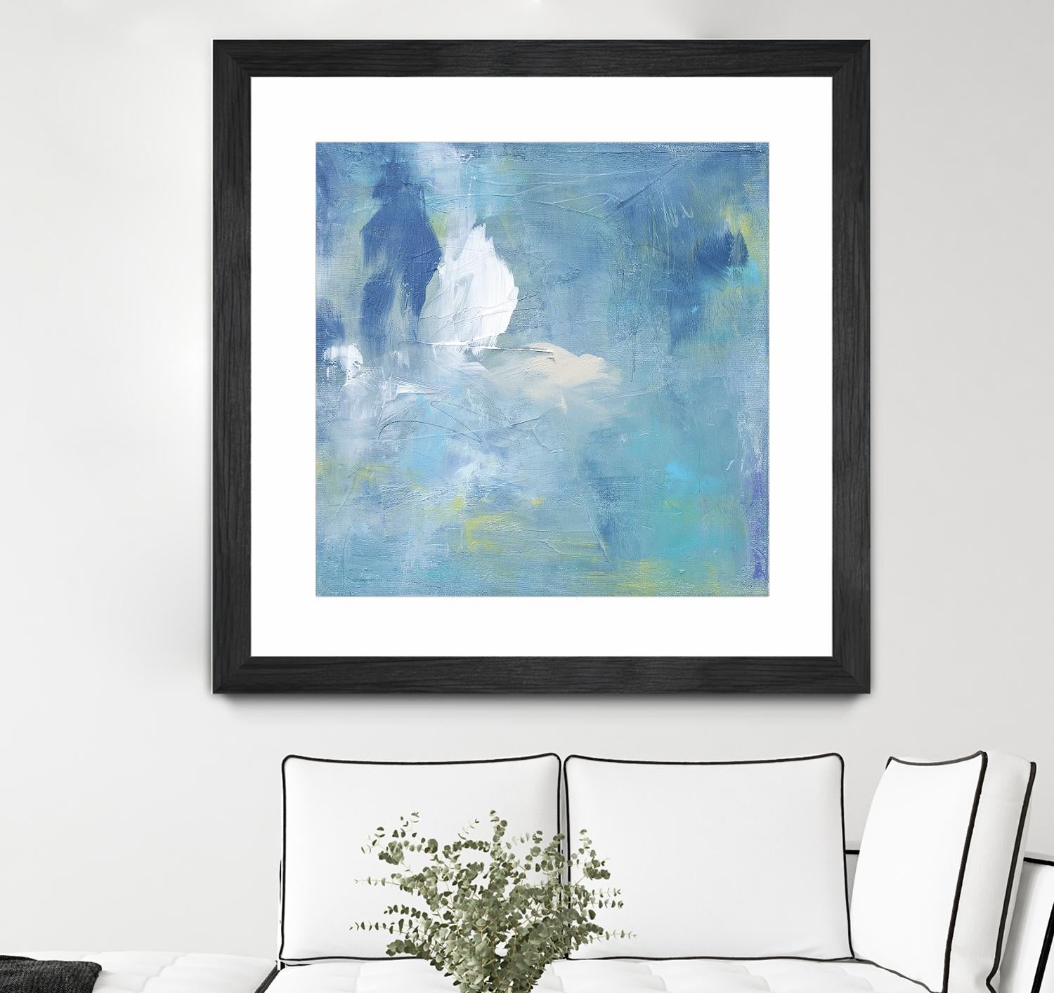 Zest & Jam III by Julia Contacessi on GIANT ART - blue abstract