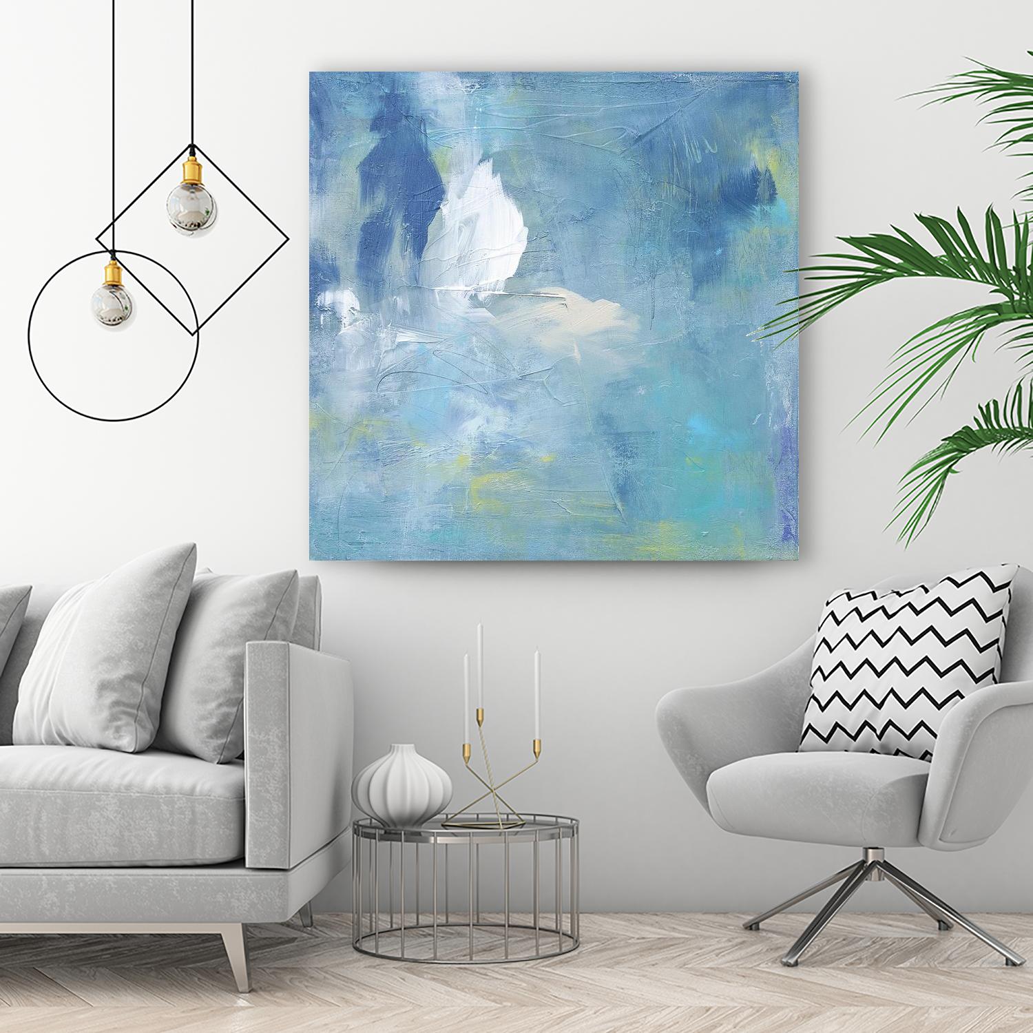 Zest & Jam III by Julia Contacessi on GIANT ART - blue abstract