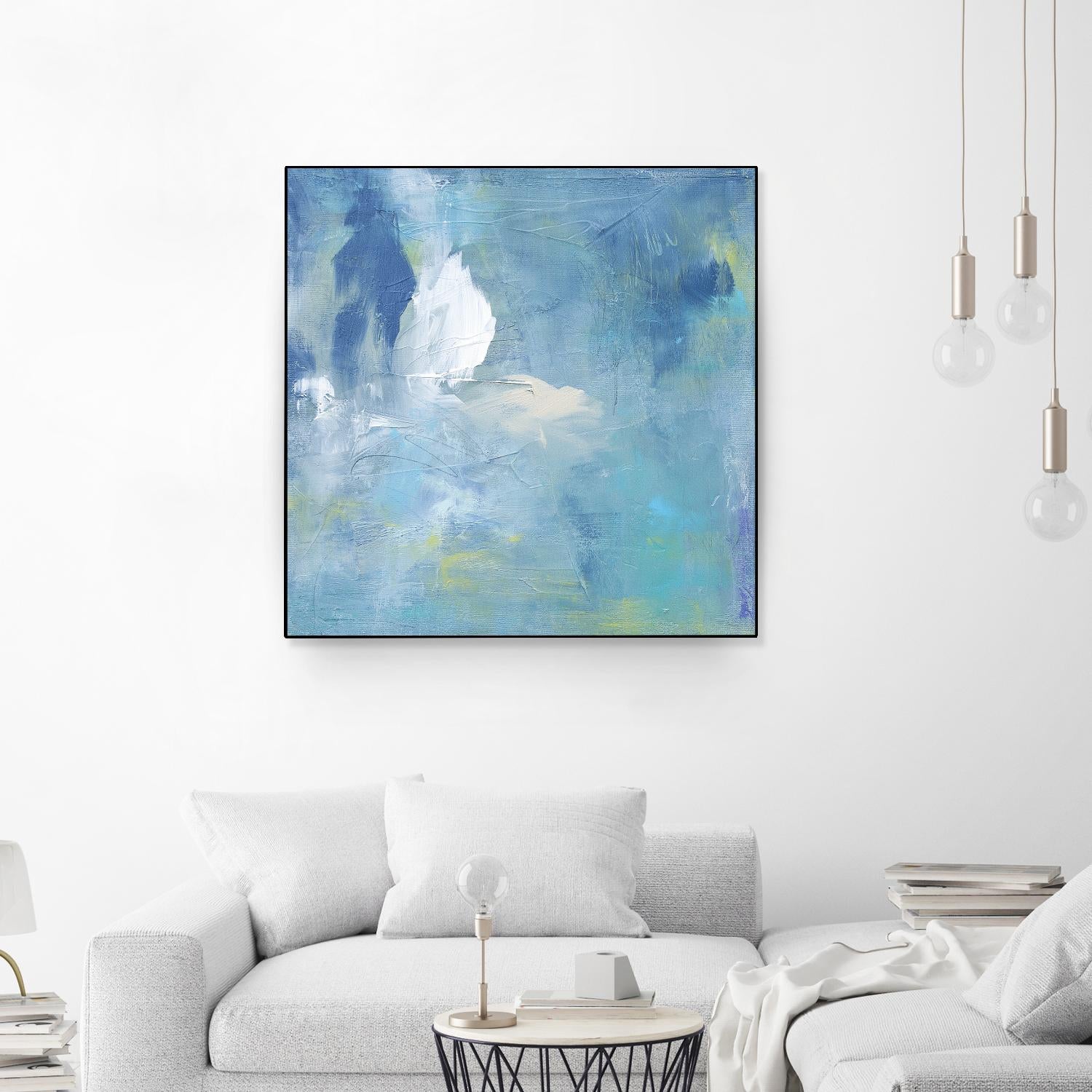 Zest & Jam III by Julia Contacessi on GIANT ART - blue abstract