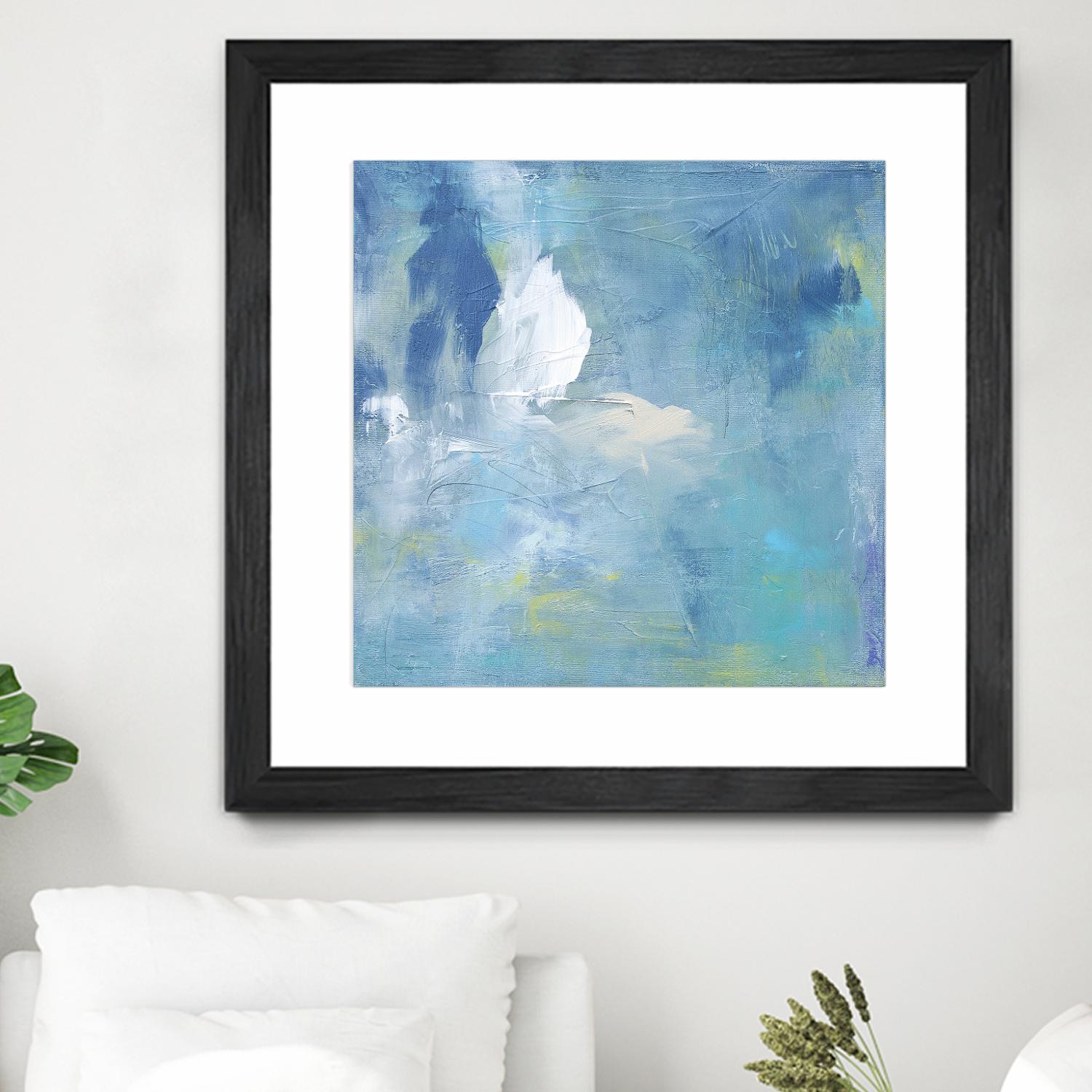 Zest & Jam III by Julia Contacessi on GIANT ART - blue abstract