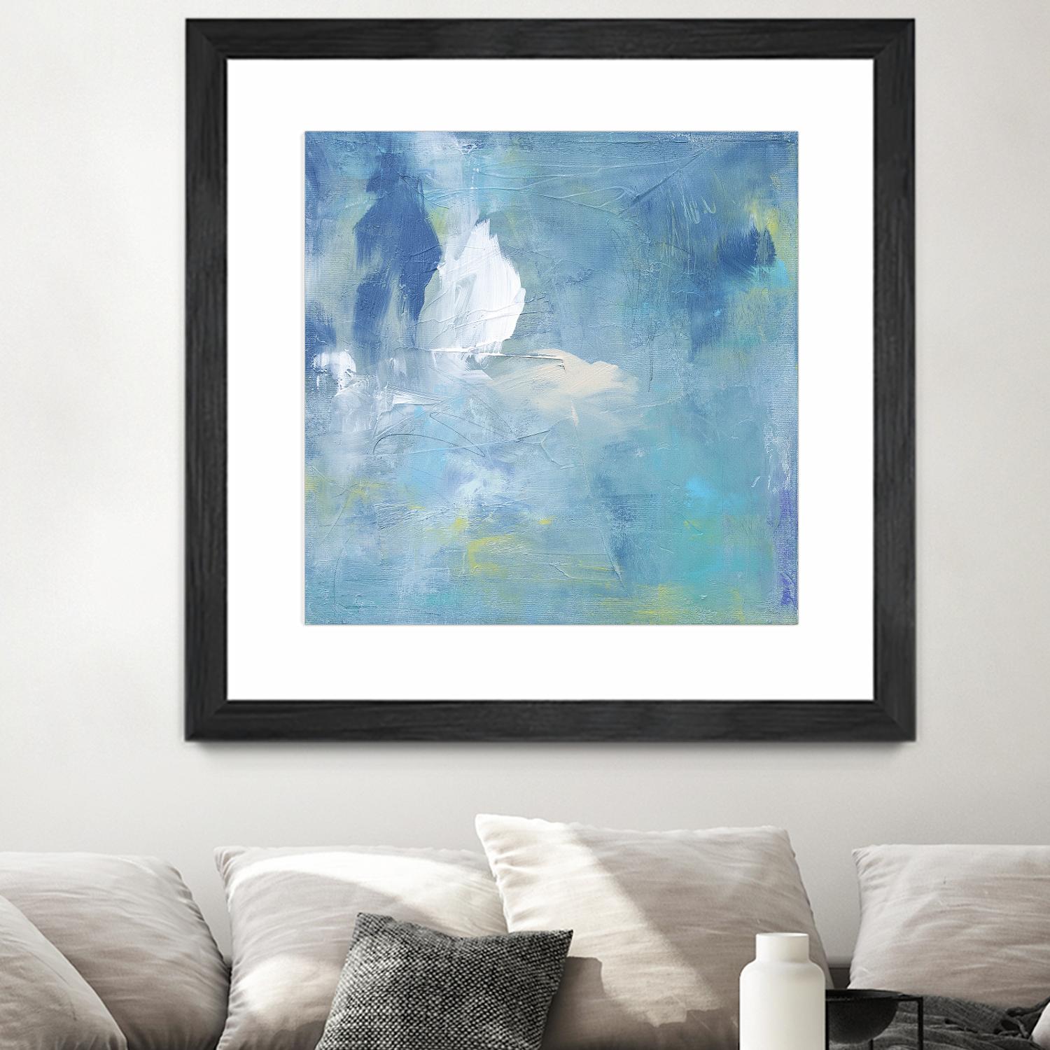 Zest & Jam III by Julia Contacessi on GIANT ART - blue abstract