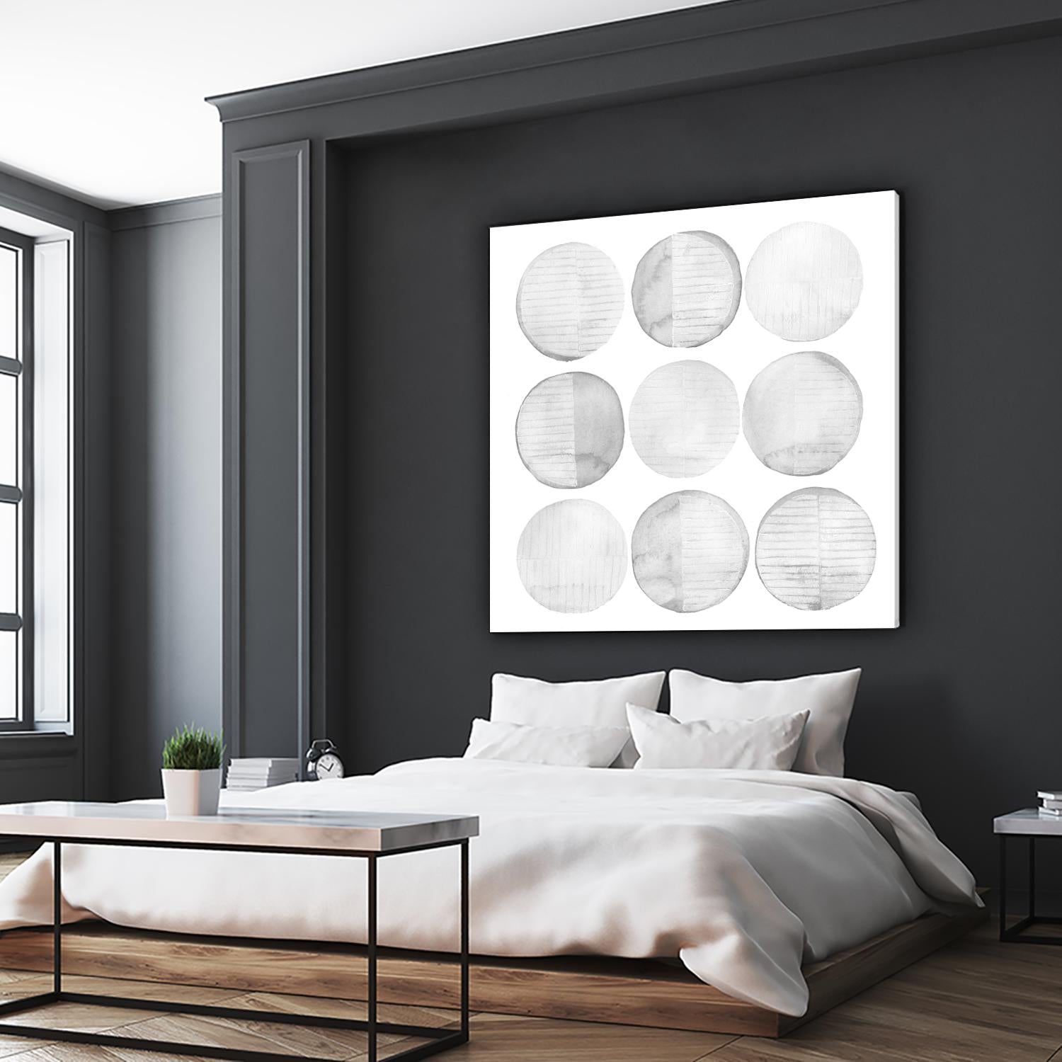 Soft Circles I by Grace Popp on GIANT ART - abstract