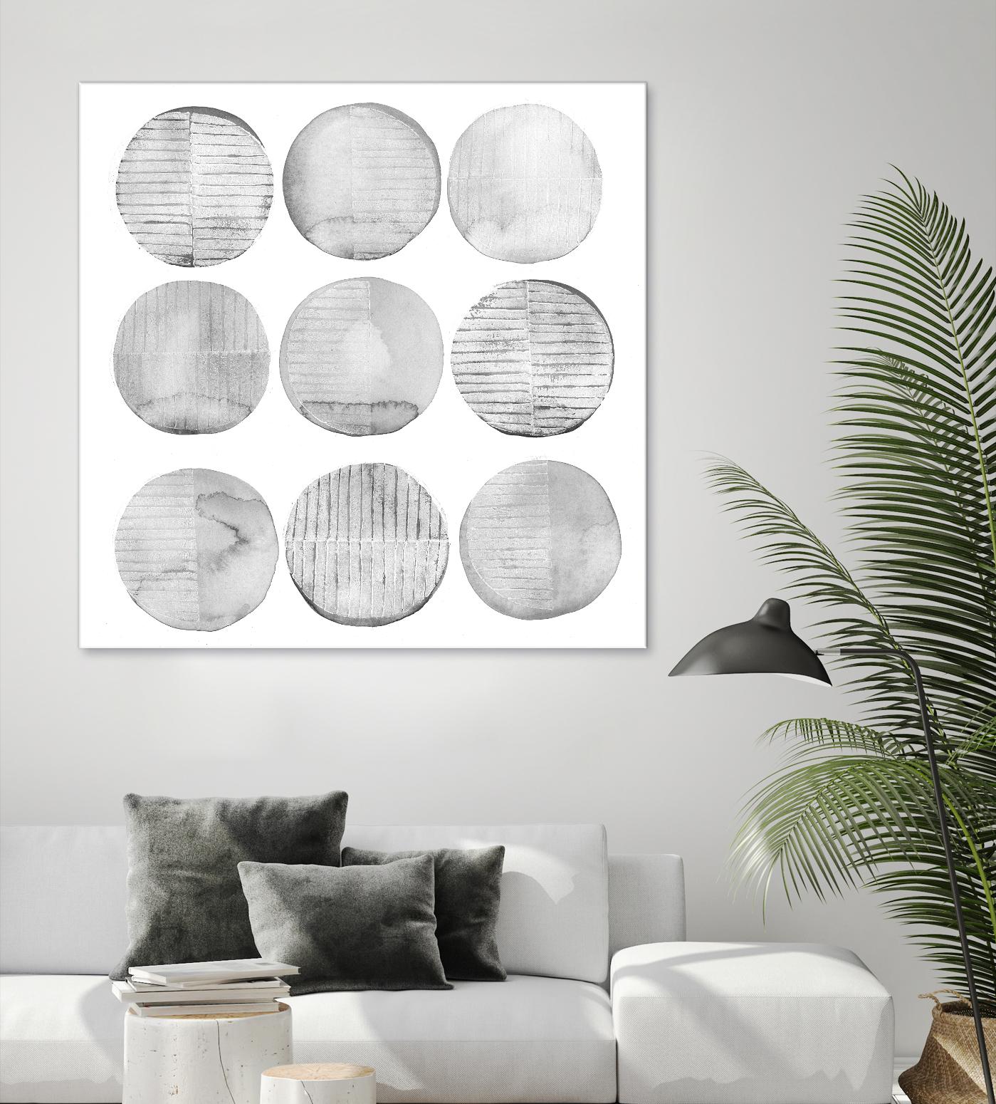 Soft Circles II by Grace Popp on GIANT ART - abstract