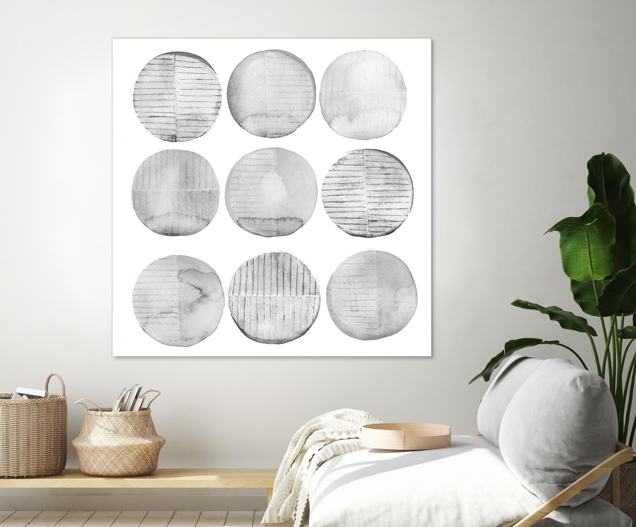 Soft Circles II by Grace Popp on GIANT ART - abstract