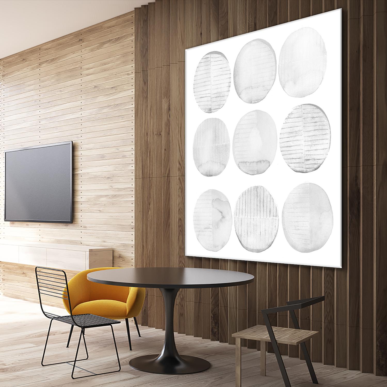 Soft Circles II by Grace Popp on GIANT ART - abstract
