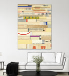 True II by Nikki Galapon on GIANT ART - yellow abstract