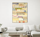 True II by Nikki Galapon on GIANT ART - yellow abstract