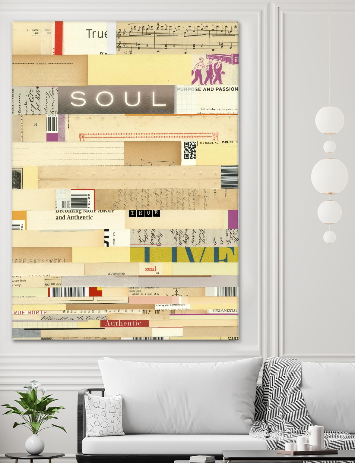 True III by Nikki Galapon on GIANT ART - yellow abstract