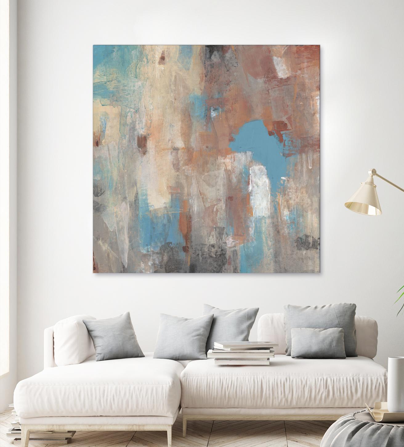 Out of Focus II by Tim OToole on GIANT ART - brown abstract