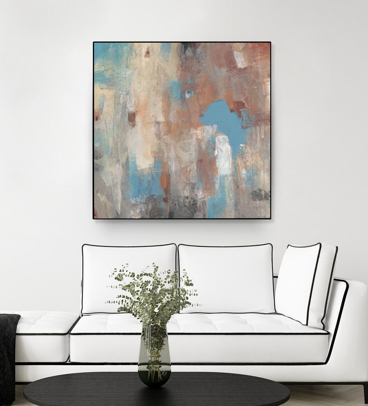 Out of Focus II by Tim OToole on GIANT ART - brown abstract