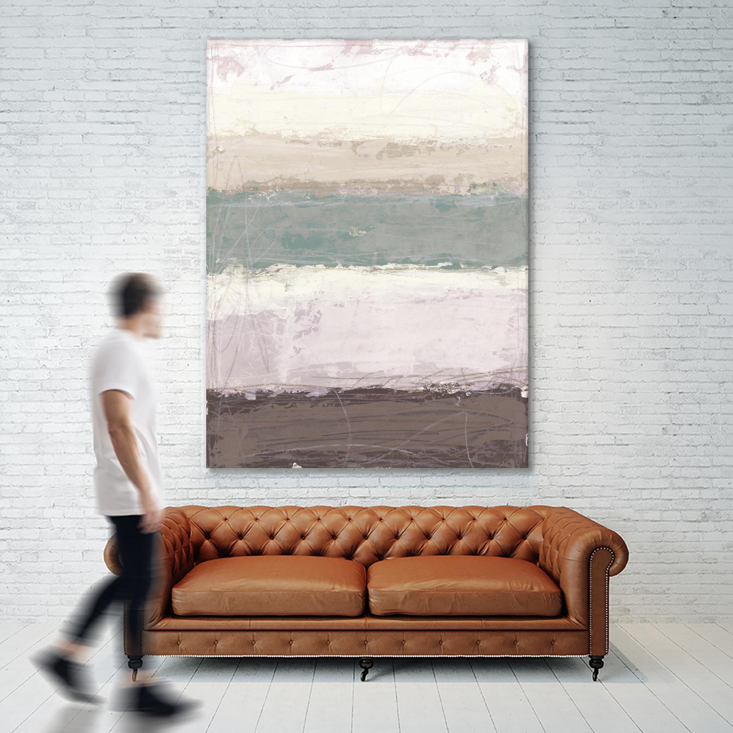 Strata Horizon II by June Erica Vess on GIANT ART - brown abstract
