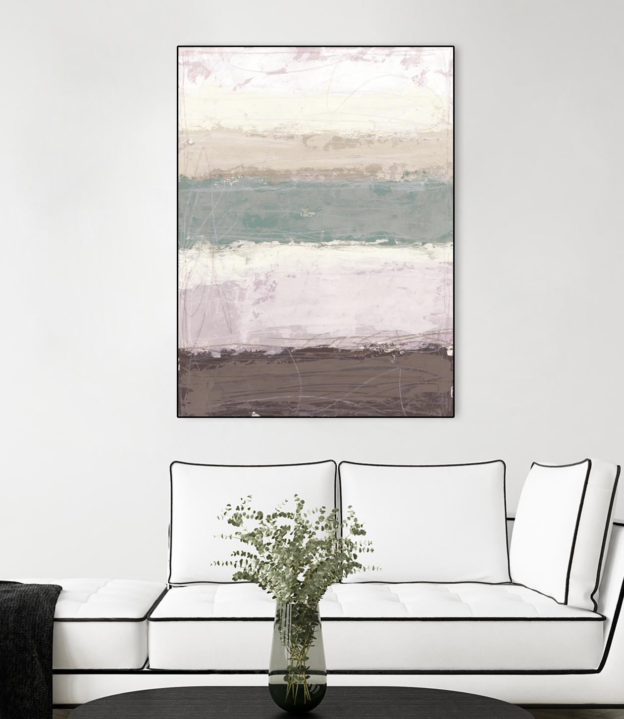 Strata Horizon II by June Erica Vess on GIANT ART - brown abstract