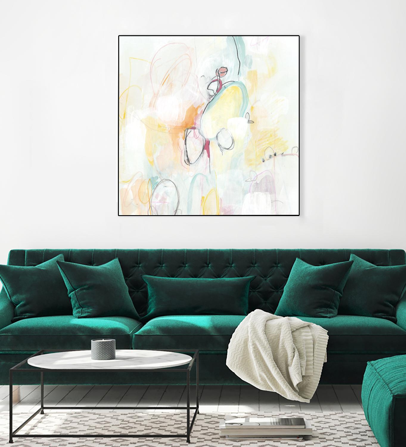 Quarter Note II by June Erica Vess on GIANT ART - abstract