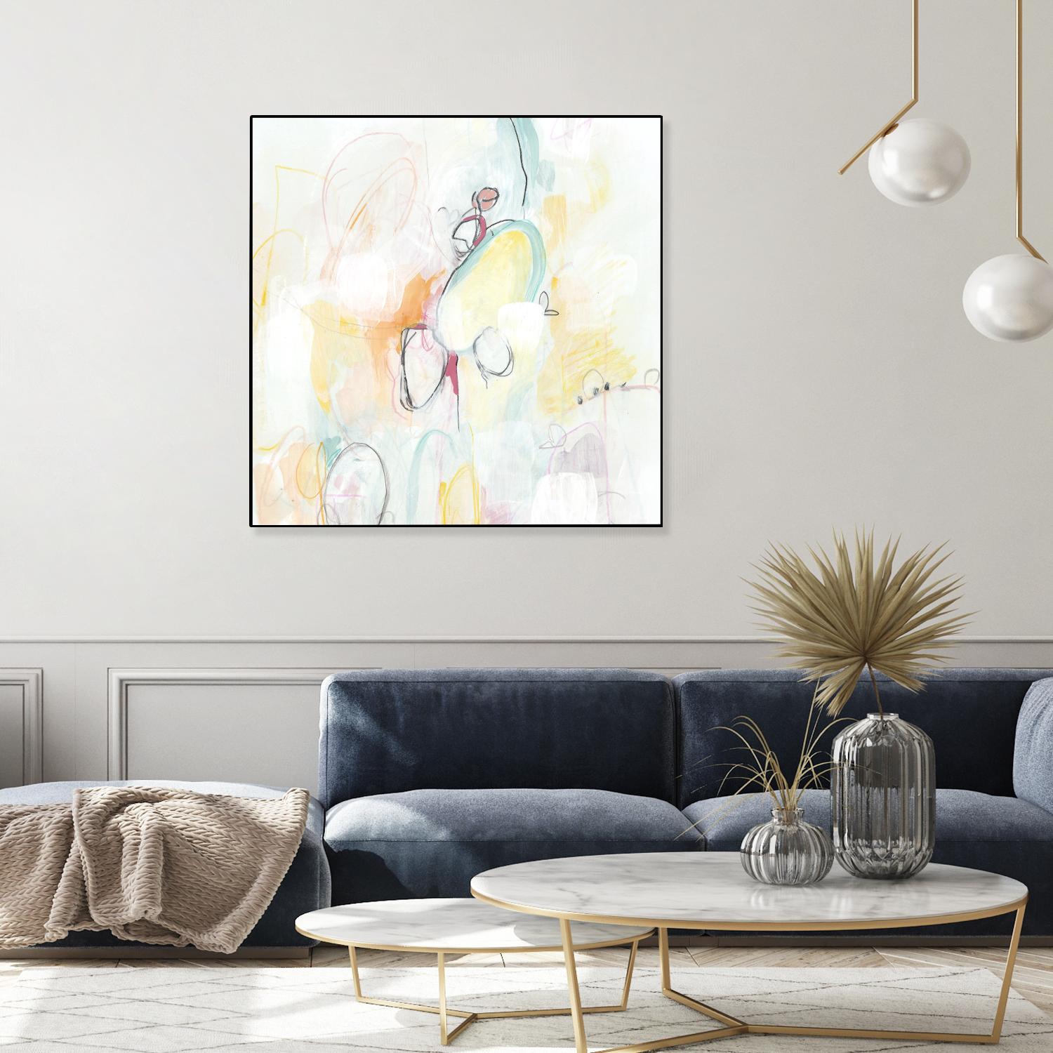 Quarter Note II by June Erica Vess on GIANT ART - abstract