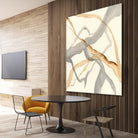 Rivulets II by Ren�e W. Stramel on GIANT ART - brown abstract