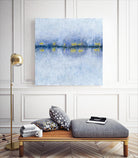 Across the Way I by Ren�e W. Stramel on GIANT ART - blue abstract