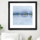Across the Way I by Ren�e W. Stramel on GIANT ART - blue abstract