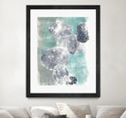 Descending Orbs I by Jennifer Goldberger on GIANT ART - blue abstract