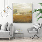 Along the Island II by Sharon Gordon on GIANT ART - yellow sea scene