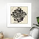 Modern Map of Atlanta by Nikki Galapon on GIANT ART - maps & flags