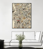 Modern Map of Brooklyn by Nikki Galapon on GIANT ART - maps & flags