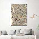 Modern Map of Brooklyn by Nikki Galapon on GIANT ART - maps & flags