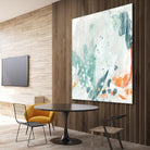 Current Synergy II by June Erica Vess on GIANT ART - green abstract
