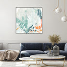 Current Synergy II by June Erica Vess on GIANT ART - green abstract