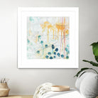 Momentum II by June Erica Vess on GIANT ART - blue abstract