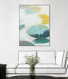 Stacking Stones I by June Erica Vess on GIANT ART - blue abstract