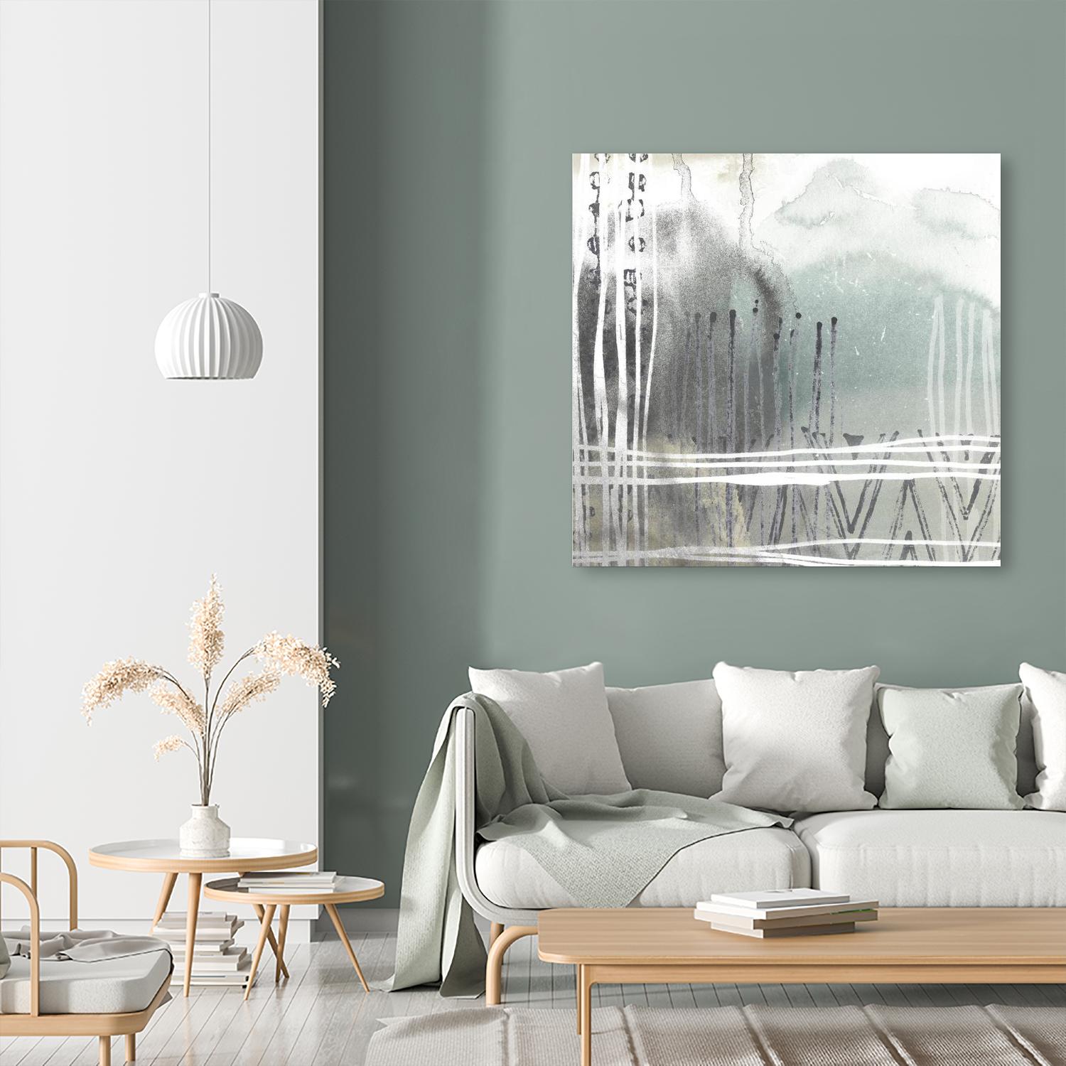 Blue Ridge I by June Erica Vess on GIANT ART - blue abstract