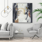 Oriental Garden II by Joyce Combs on GIANT ART - abstract