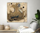 Mojave I by Alicia Ludwig on GIANT ART - brown abstract