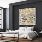 Arabic Abstract II by Jennifer Goldberger on GIANT ART - brown abstract