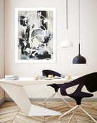 Nature's Winterland I by Joyce Combs on GIANT ART - white abstract abstract