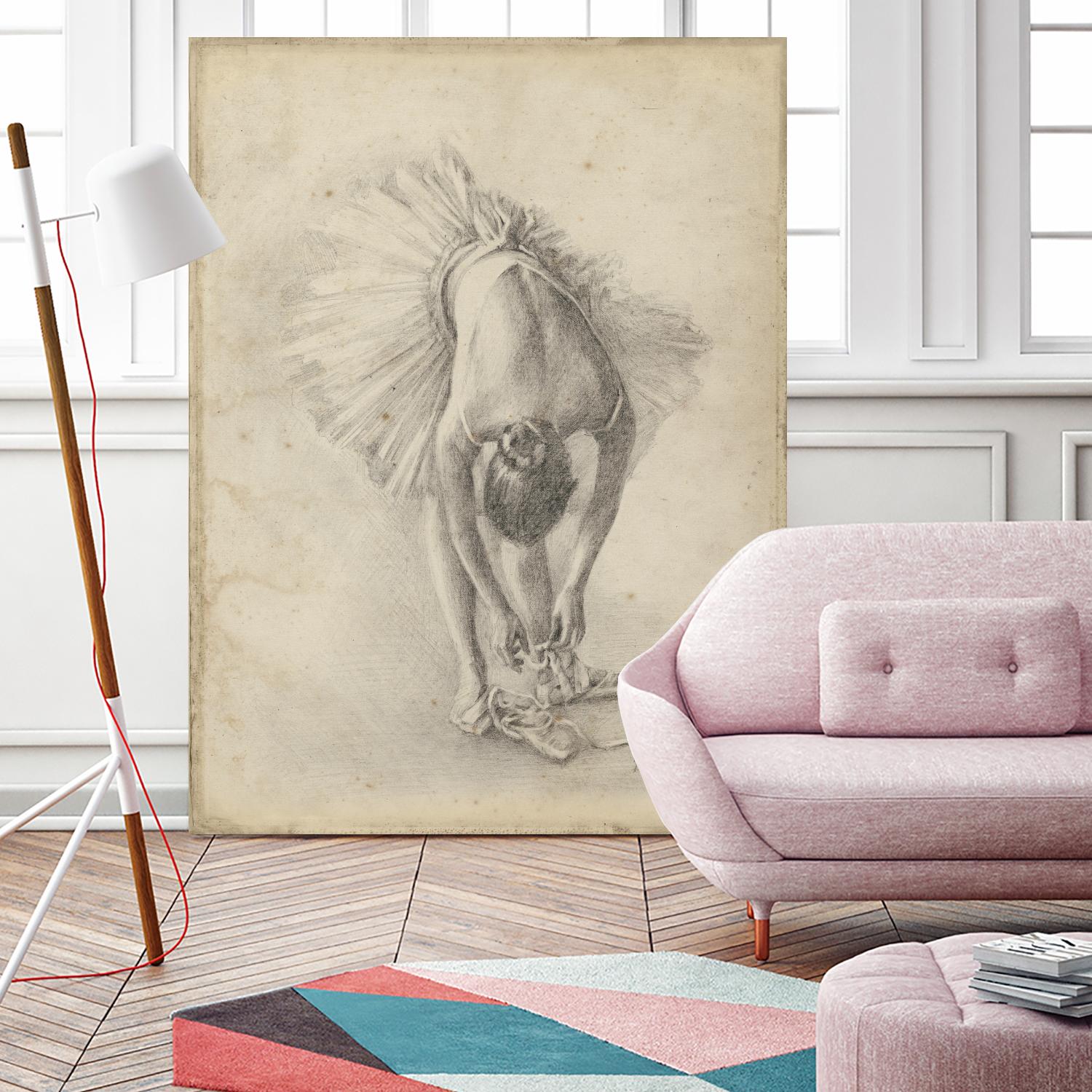 Antique Ballerina Study I by Ethan Harper on GIANT ART - fashion