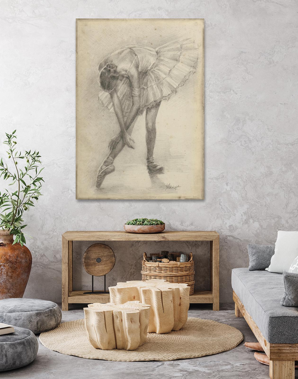 Antique Ballerina Study II by Ethan Harper on GIANT ART - fashion