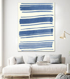 Macrame Blue III by Vanna Lam on GIANT ART - blue abstract