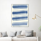 Macrame Blue III by Vanna Lam on GIANT ART - blue abstract