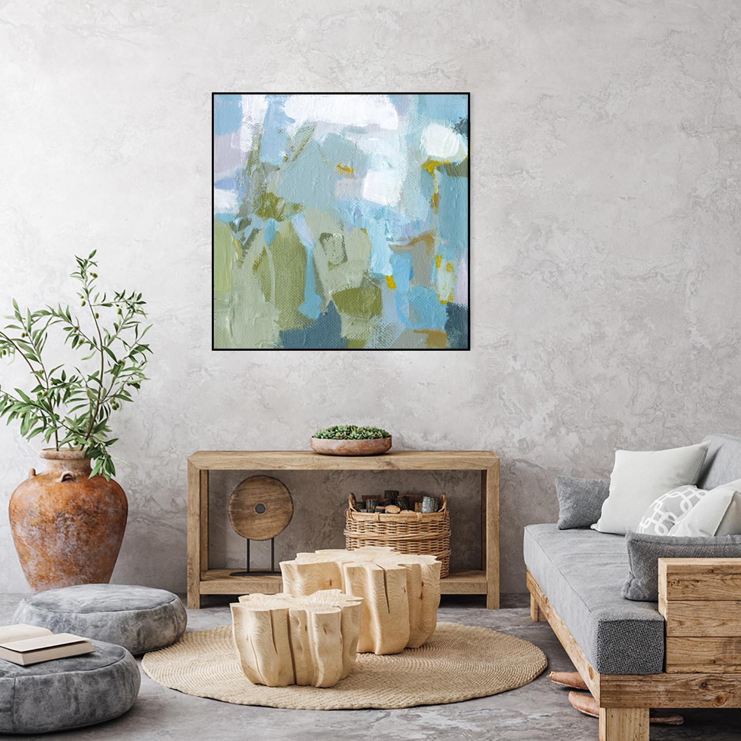 Dinner Mints by Christina Long on GIANT ART - green abstract