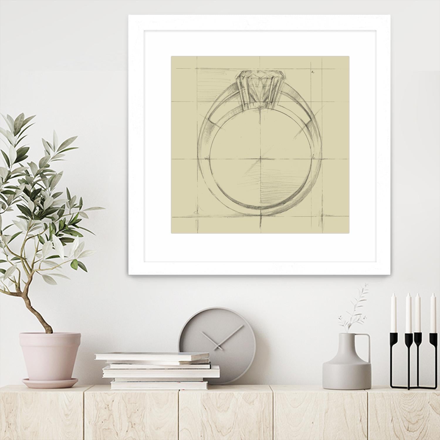 Ring Design I by Ethan Harper on GIANT ART - fashion
